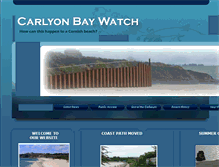 Tablet Screenshot of carlyonbaywatch.com